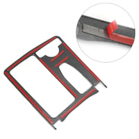 Ramă decorativă pentru suport de pahare consolă centrală QWORK, piesă de schimb compatibilă cu Mercedes Benz Clasa C W204 și Clasa E W212 7