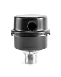 Filtru pentru Compresor de Aer QWORK cu Amortizor de Zgomot, 1/2" PT, 20 mm, Filtru de Aspirație Metalic pentru Reducerea Zgomotului, 2 bucăți 2