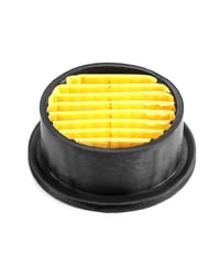 Filtru pentru Compresor de Aer QWORK cu Amortizor de Zgomot, 1/2" PT, 20 mm, Filtru de Aspirație Metalic pentru Reducerea Zgomotului, 2 bucăți 5