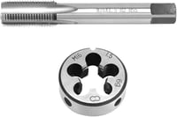 QWORK M16 x 1.5 mm Menet Vágó és Szerszám Készlet 2