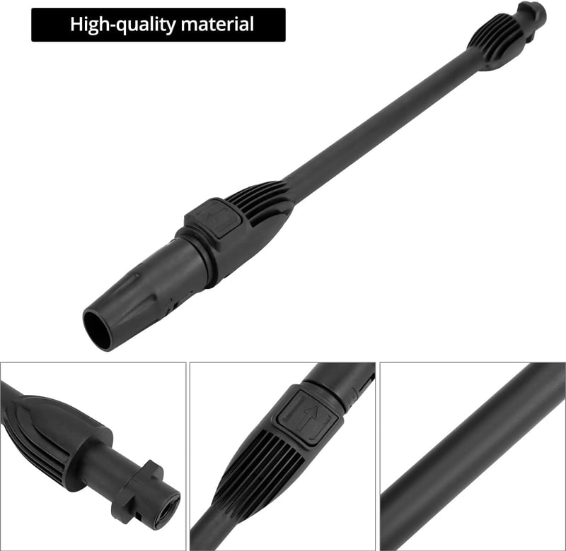 QWORK magasnyomású mosó adapter csere fúvókákkal, kompatibilis K-sorozatú K2, K3, K4, K5, K6, K7 mosóberendezésekhez