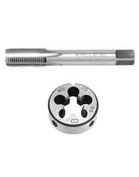 Sada závitníkov a závitových očiek QWORK - M16 x 1,5 mm 2