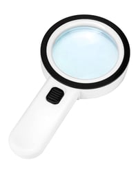 QWORK Povećalo s 12 LED svjetala, ručno povećalo s 30x povećanjem i svjetlom za čitanje, rukotvorine i zlatare 7