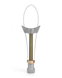 Pásový kľúč na olejové filtre QWORK, kovový pás, pre priemery 60-120 mm 2