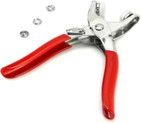 QWORK Patentgomb készlet 100 db 9,5 mm patentgombbal és fogóval 2