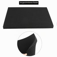 QWORK Raster spužva u kockicama 4 kom 400x300x25 mm + 4 kom 400x300x10 mm za zaštitu alata, kamera i kozmetike 3