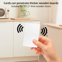 QWORK RFID intelligens fiók zár rejtett szekrényzár - 1 Stück 5