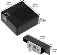 QWORK RFID intelligens fiók zár rejtett szekrényzár - 1 Stück 7