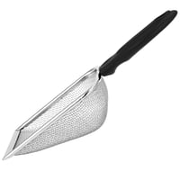 QWORK Rozsdamentes Acél Homokszita 2x2 mm Szemcseméret - Hörcsög, Madár, Hüllő Alom Szűrő Lapát 6