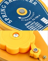 QWORK Rugós Szerszámtartó Emelő 0,5-1,5 kg Terheléshez Függesztett Szerszámokhoz - 0.5-1.5kg 3