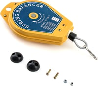 QWORK Rugós Szerszámtartó Emelő 0,5-1,5 kg Terheléshez Függesztett Szerszámokhoz - 0.5-1.5kg 6