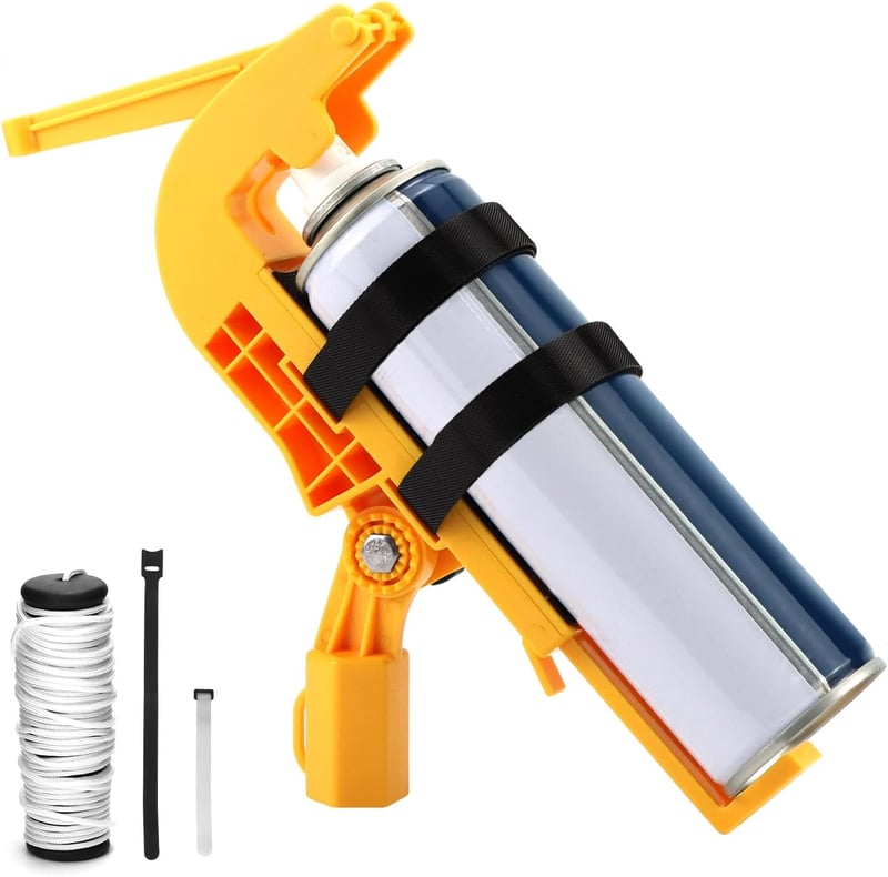 QWORK Spray Adapter Hosszabbító Rúd Állítható Aerosol Spray Fej Adapter