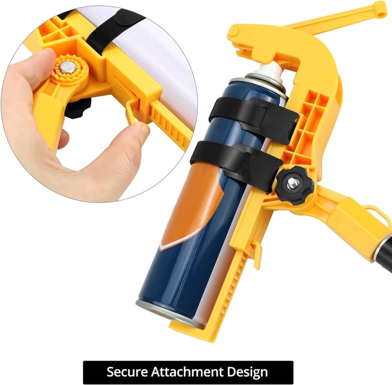 QWORK Spray Adapter Hosszabbító Rúd Állítható Aerosol Spray Fej Adapter