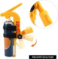 QWORK Spray Adapter Hosszabbító Rúd Állítható Aerosol Spray Fej Adapter 2