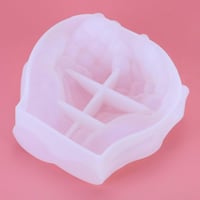 QWORK Szilikon Forma Epoxi Gyantához, 3D Kéz Dizájn, DIY Kézműves Dekoráció 2