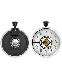 QWORK szögmérő nyomatékkulcshoz, 1/2"-os meghajtás, 360°-os mérési tartomány 2