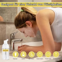 qxayxa Penová dávkovacia fľaša na mydlo 30 ml – 11 ks cestovných fliaš s penovou pumpičkou na tekuté mydlo, telové mlieko, na použitie v kuchyni a kúpeľni 6