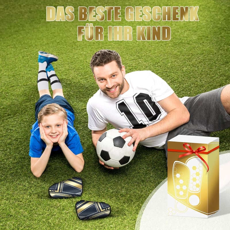 Qyrrvxy Gyerek Sípcsont Védő Futballhoz Bokavédelemmel