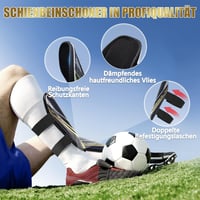 Qyrrvxy Gyerek Sípcsont Védő Futballhoz Bokavédelemmel 3