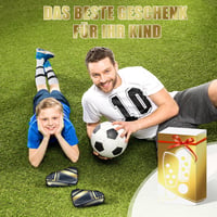 Qyrrvxy Gyerek Sípcsont Védő Futballhoz Bokavédelemmel és Hosszú Pánt - L méret 6