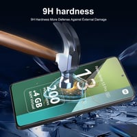 QZGWDY 3 ks Tvrdené sklo pre Xiaomi Redmi Note 13 Pro 5G/4G, ochranná fólia na displej, tvrdosť 9H, HD priehľadné, ochranné sklo bez bublín 5