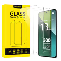 QZGWDY 3 ks Tvrdené sklo pre Xiaomi Redmi Note 13 Pro 5G/4G, ochranná fólia na displej, tvrdosť 9H, HD priehľadné, ochranné sklo bez bublín 1