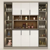 QZKJQDD 2 bucăți mâner de mobilier ascuns, mâner de ușă curbat, negru mat, 80 mm, aluminiu, pentru dulap de bucătărie, garderobă, baie 7