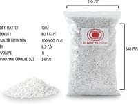 R&R SHOP Közepes Szemcséjű Perlit 10L - Semleges pH, Ideális Kertészkedéshez, Csíráztatáshoz, Talajlazításhoz és Növénynövekedés Serkentéséh 3
