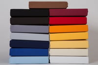 r-up Beste Rastezljiva plahta 2 kom - 90x200-100x220 cm - Siva - 95% pamuk/5% elastin - Za visinu madraca do 35 cm - Oeko-Tex 7