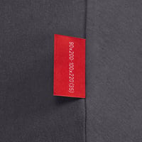 r-up Beste Rastezljiva plahta 2 kom - 90x200-100x220 cm - Siva - 95% pamuk/5% elastin - Za visinu madraca do 35 cm - Oeko-Tex 2