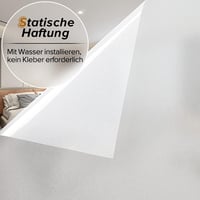rabbitgoo Matt opak ablakfólia homályos üveg hatással UV védelemmel, statikus öntapadó, ragasztófólia nélkül 90 x 300 cm magánszféra 5