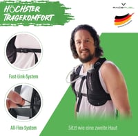 RACEPACE Marathon Futó Hátizsák Ultralight Hidratációs Backpack Futáshoz Túrázáshoz 3