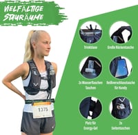 RACEPACE Marathon Futó Hátizsák Ultralight Hidratációs Backpack Futáshoz Túrázáshoz 4