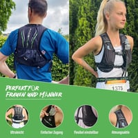 RACEPACE Marathon Futó Hátizsák Ultralight Hidratációs Backpack Futáshoz Túrázáshoz 2