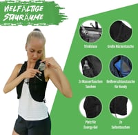 RACEPACE Ultralight Hidratációs Hátizsák Futáshoz Túrázáshoz Kerékpározáshoz 1.5L 2