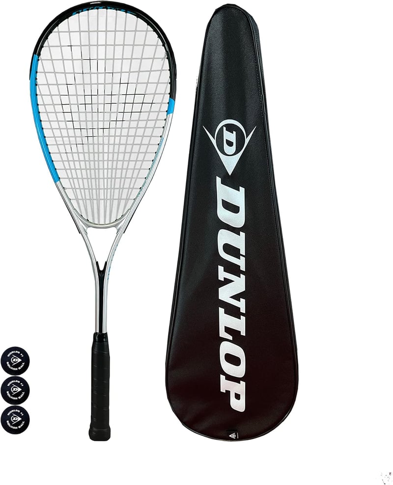 Racketworld Hyper Lite Nano Squash Ütő Teljes Tokkal + 3 Labda