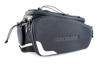 Cyklistická taška Racktime Odin čierna 13 l + 10 l, taška na nosič, unisex cyklistická úložná taška 1