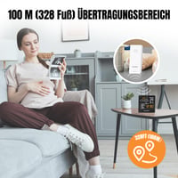Meteorologická stanica Raddy WF-50, vnútorný a vonkajší teplomer a vlhkomer, 5,0-palcový VA displej, USB-C, monitor maximálnej a minimálnej teploty a vlhkosti 4