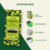 Vopsea de păr naturală Radico Colour Me Organic Mahon 100g - Colorant vegetal vegan 6