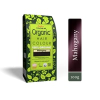 Vopsea de păr naturală Radico Colour Me Organic Mahon 100g - Colorant vegetal vegan 1