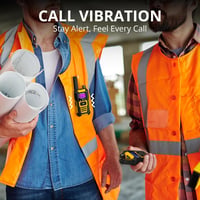 Radioddity HD-1 PMR walkie talkie készlet IP67 vízálló, SOS, USB-C töltés - 4 db 5