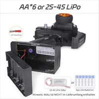 Radiolink RC4GS V3 5 csatornás távirányító giroszkóppal 2.4GHz autóhoz drónhoz 9