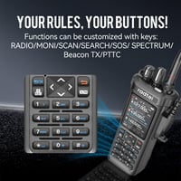 Radtel RT-950 PRO amatőr rádió GPS/APRS 10W walkie talkie hosszú hatótáv 5