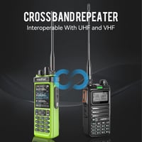 Radtel RT-950 PRO amatőr rádió GPS/APRS 10W walkie talkie zöld + programozó kábel 3