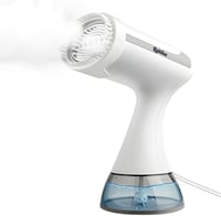 Rahilias Függőleges Kézi Ruhagőzölő - 1500W Gyors Gőzölő Ingekhez - Hordozható Automata Gőzvasaló Kábellel - 350ml Fehér 1