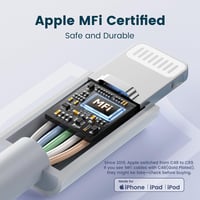 Rampow Lightning kábel 1m iPhone töltőkábel 2