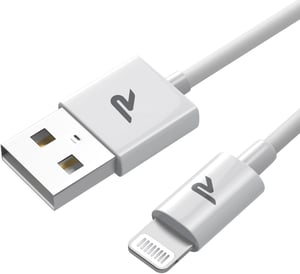 Rampow MFi-certificirani Lightning kabel za punjenje - bijeli - 2 m