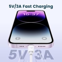 Rampow Lightning Kábel 2m iPhone Töltő és Adatátvitel 2
