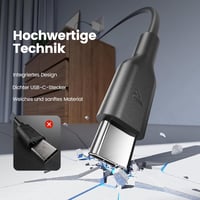 RAMPOW USB-C Gyorstöltő Kábel 4 db iPhone 16/15 MacBook Kompatibilis 1m 7