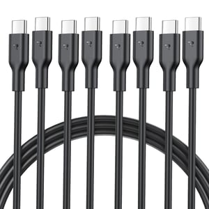 RAMPOW USB-C kabel 4 kom, 1m, 60W PD3.0, iPhone 16/15, Samsung, iPad